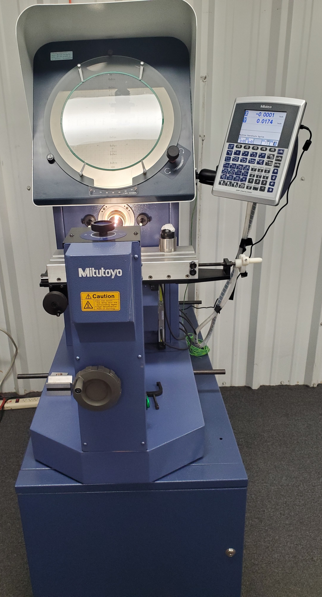 Optical Comparator Quality Inspection